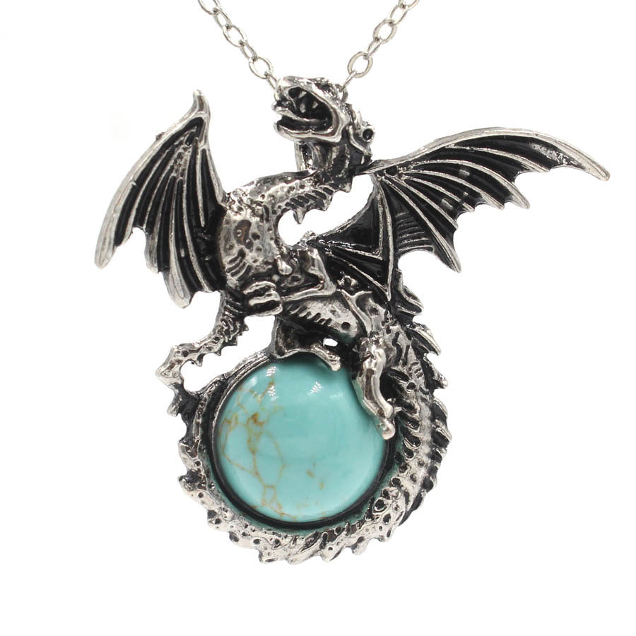 Dragon Sentinel Orb Necklace