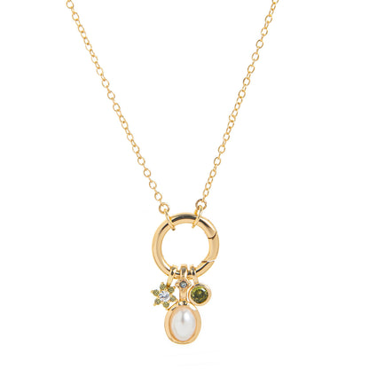 Birthstone Protection Charm Necklace
