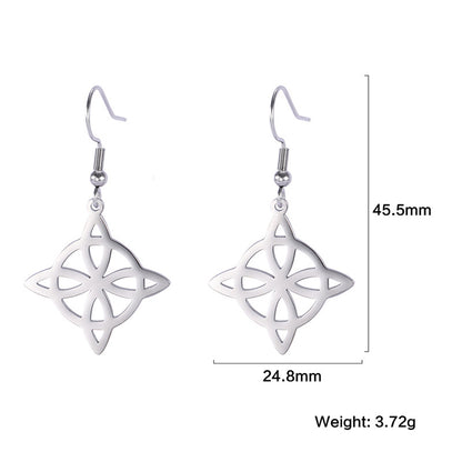 Witch’s Trinity Knot Earrings