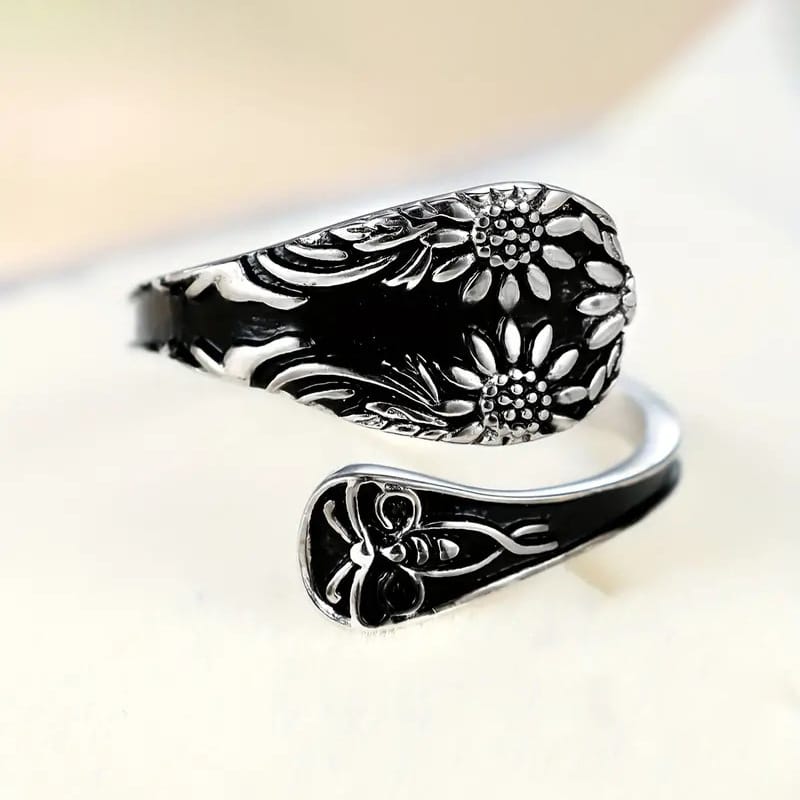 Blooming Spirit Wrap Ring – Wicca Vibes