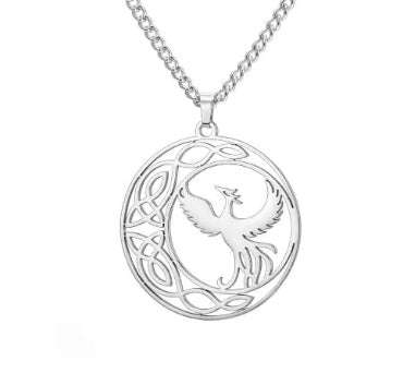 Phoenix Knot of Eternal Rise Necklace
