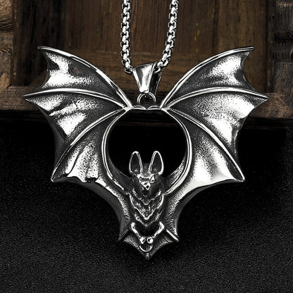 Nocturne Guardian Bat Necklace