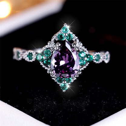 Goddess Reflections Amethyst Ring