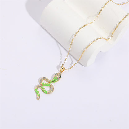 Glowing Skin of Snake Necklace