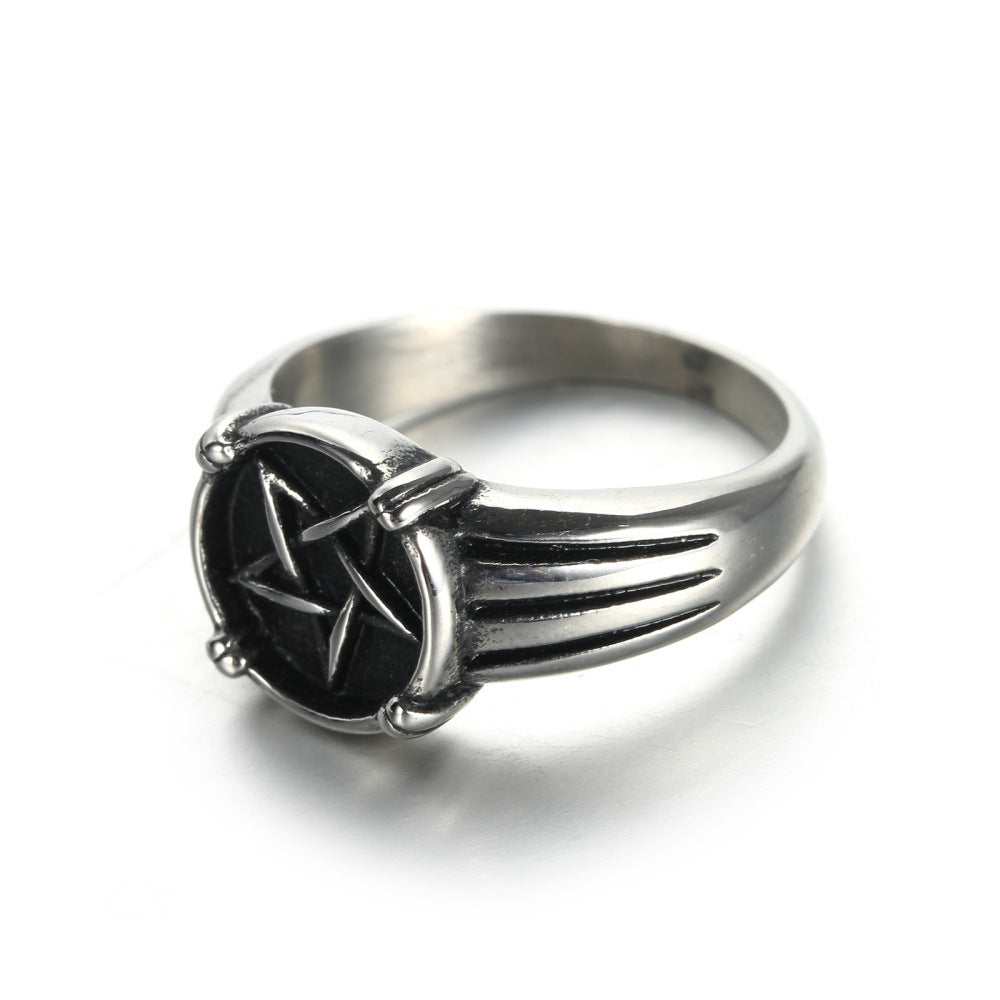 Mystical Power Pentagram Ring