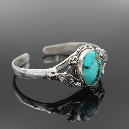 Turquoise Bloom Spirit Cuff