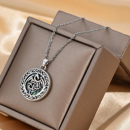 Celtic Triquetra Necklace of Courage