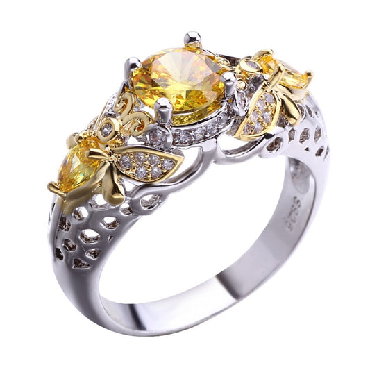 Citrine Radiance of the Sun Ring