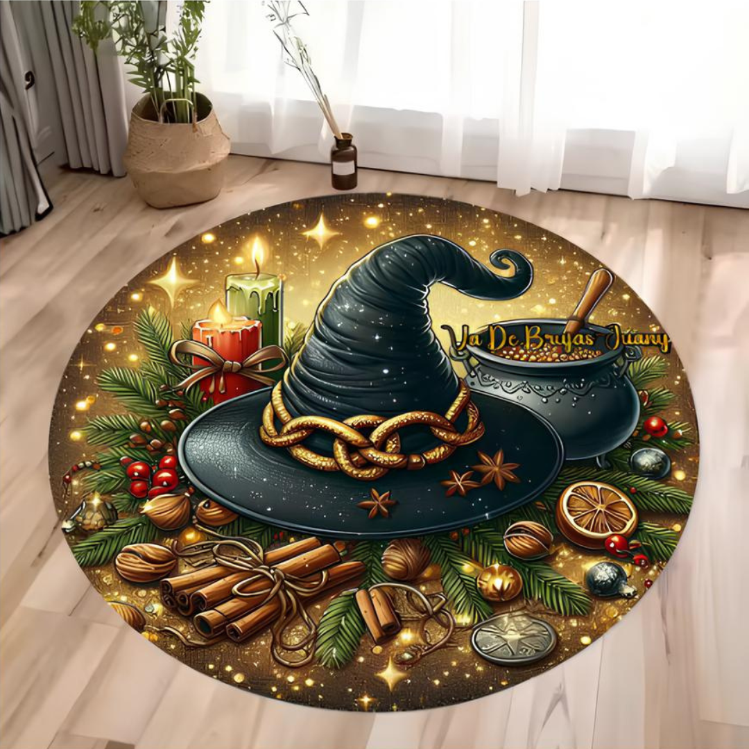 Witch’s Haven Round Carpet