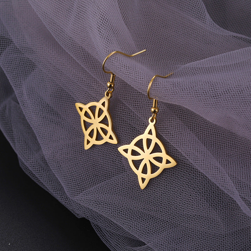 Witches Knot Fortune Earrings