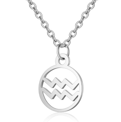 Starlit Zodiac Charm Necklace