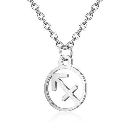 Starlit Zodiac Charm Necklace