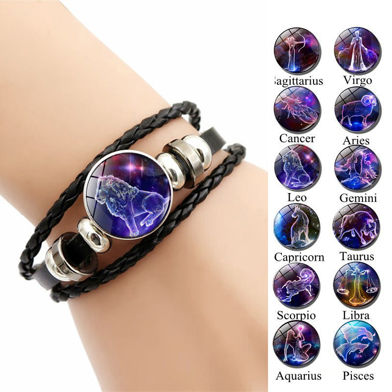 Zodiac Constellation Glow Bracelet