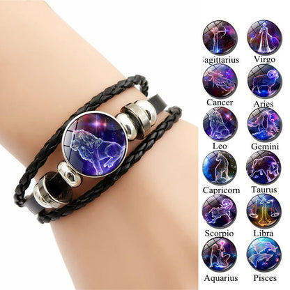 Zodiac Constellation Glow Bracelet