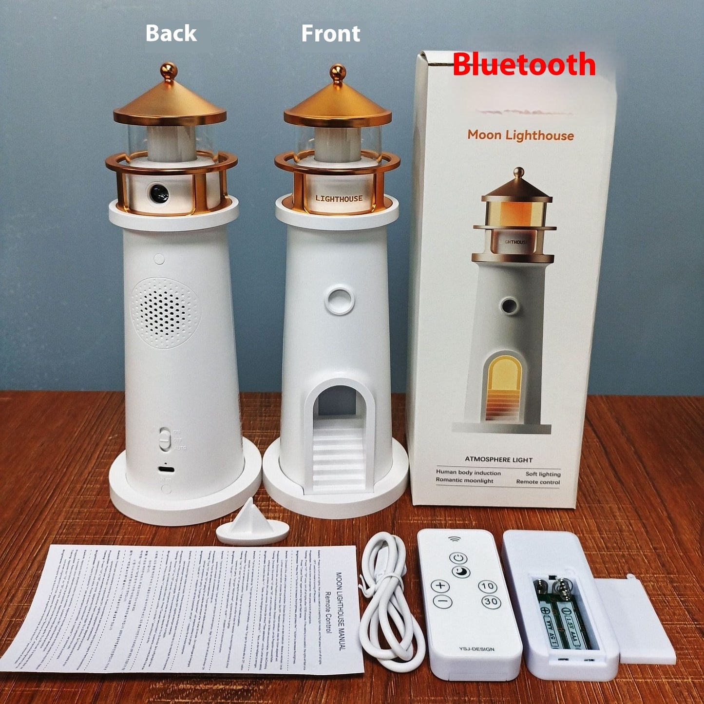 Guiding Moon Lighthouse Sensor Lamp