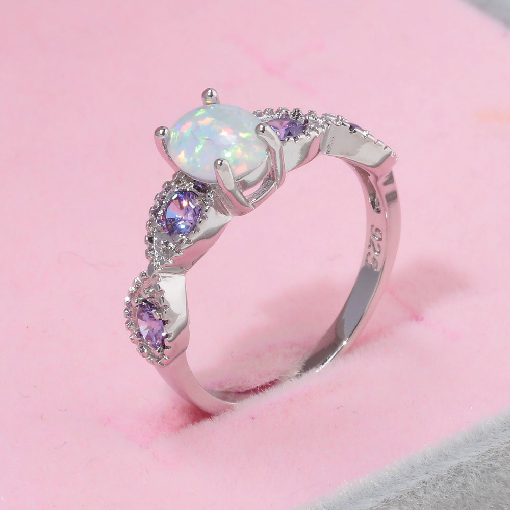 Spellbinding Lavender Dream Opal Ring