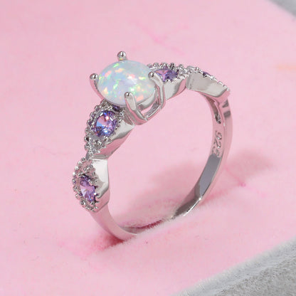 Spellbinding Lavender Dream Opal Ring