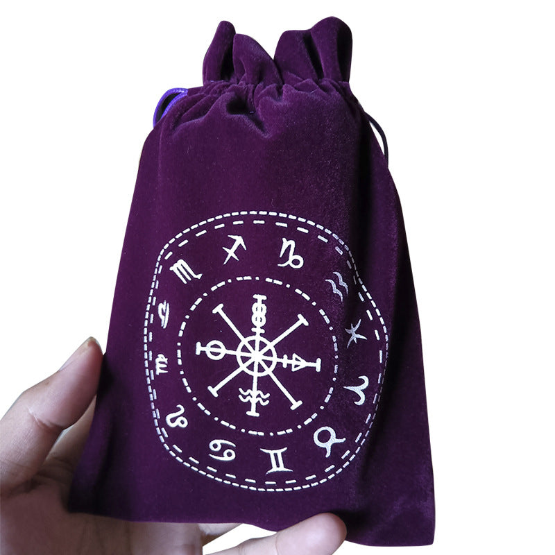Mystical Velvet Drawstring Bag Collection for Jewelry, Crystals, Tarot, and Divination