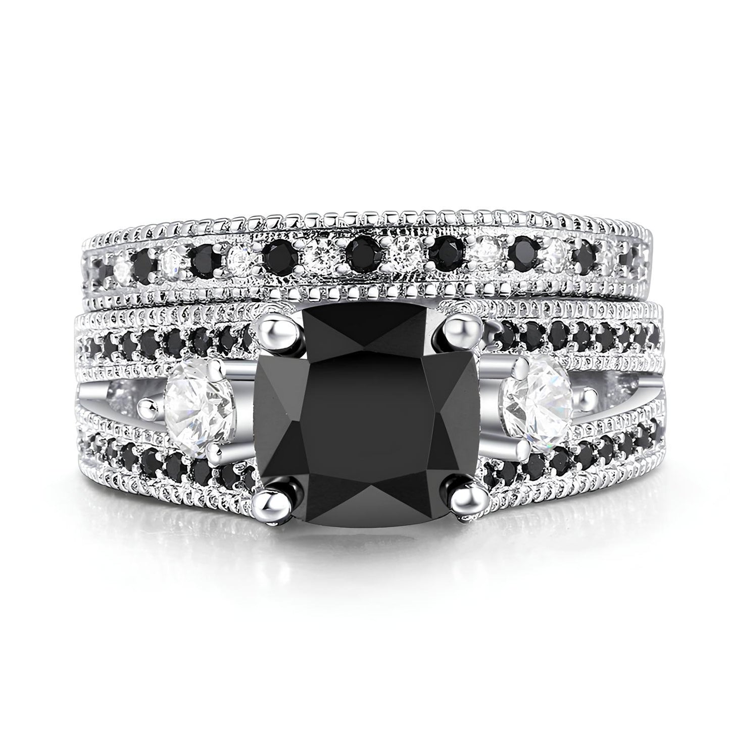 FREE TODAY:  Obsidian Crown of the Veil Ring