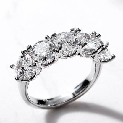 Pentacle of Light Crystal Ring
