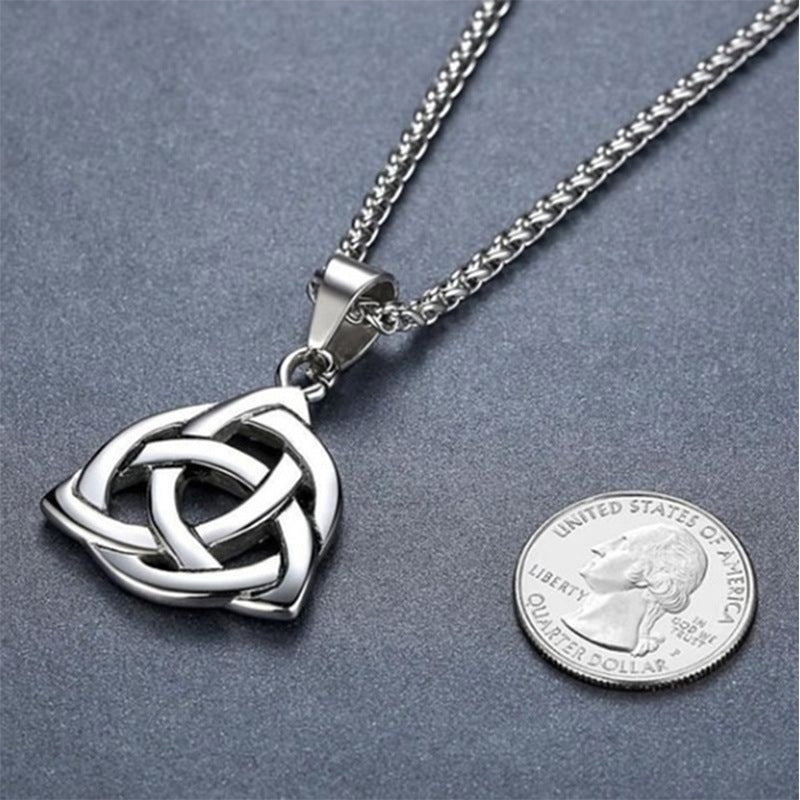 Triquetra Clarity Talisman Necklace