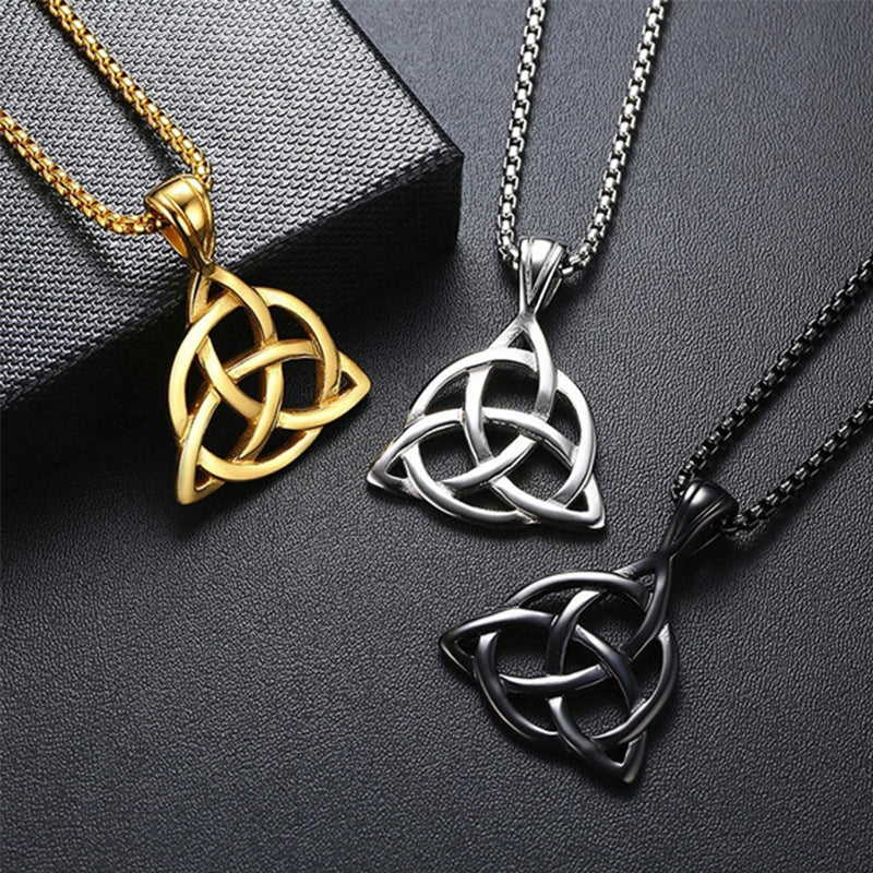 Triquetra Clarity Talisman Necklace