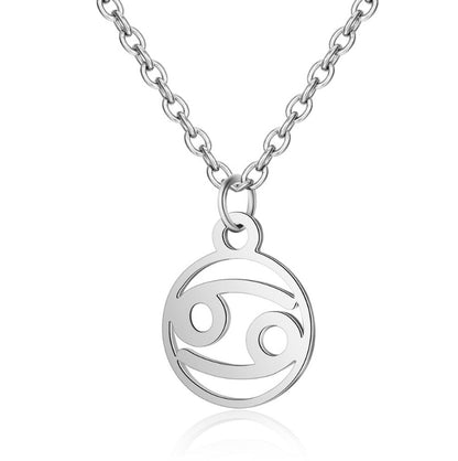 Starlit Zodiac Charm Necklace