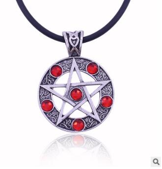 Divine Pentagram Diamond Necklace