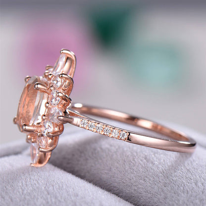Mystic Moonlight Bloom Ring