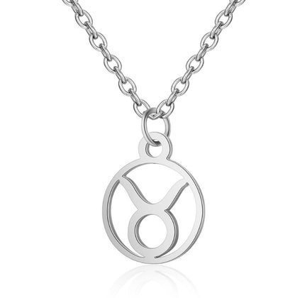 Starlit Zodiac Charm Necklace