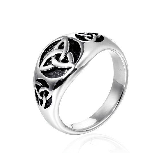 Anillo de nudo celta Wicca