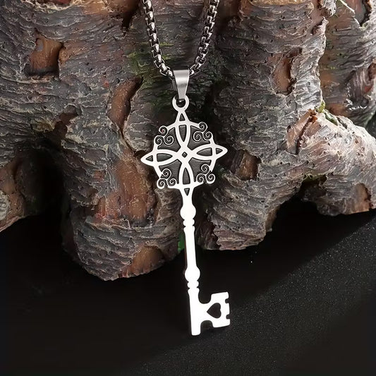 Witches Knot Key Necklace