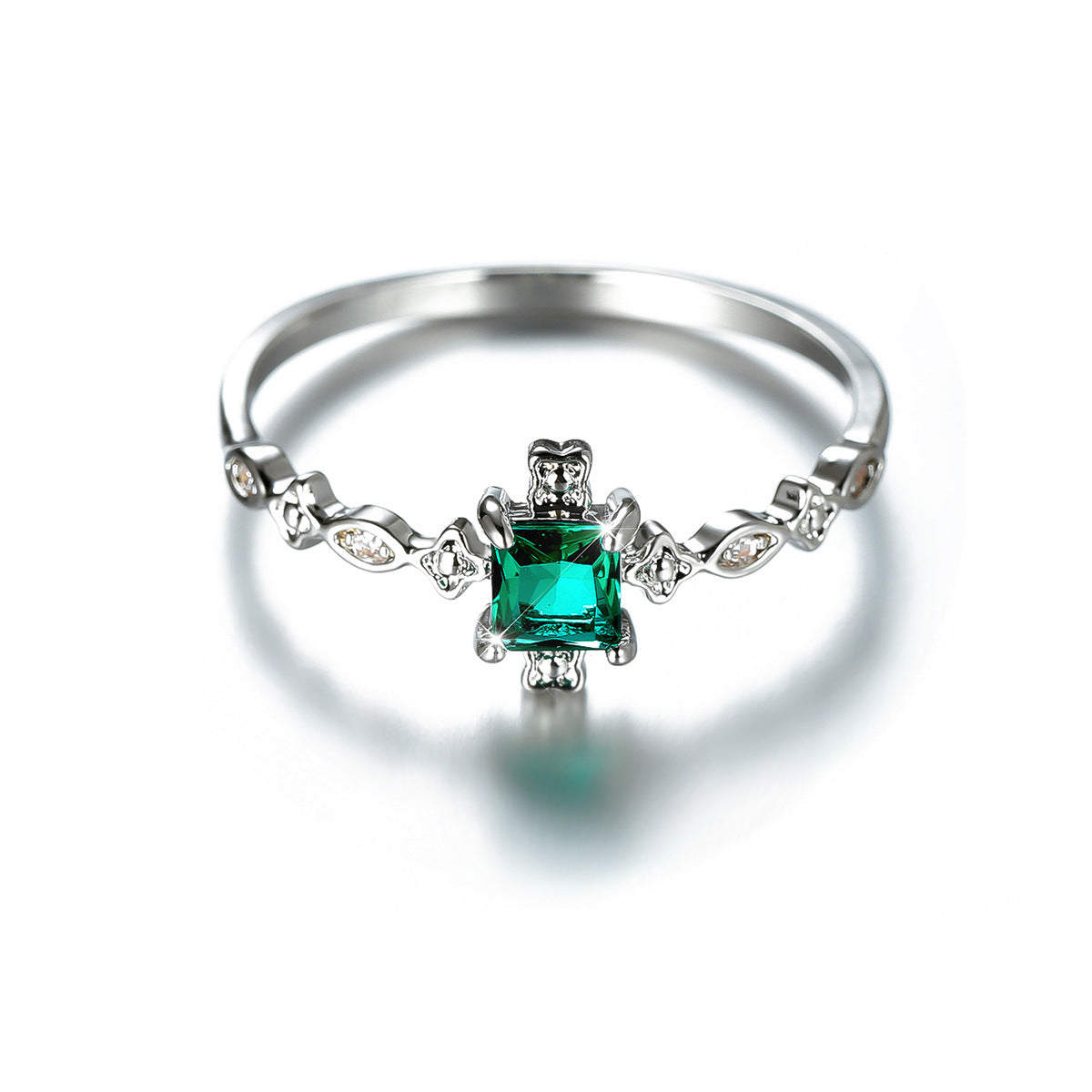 Enchanted Sovereign Crystal Ring