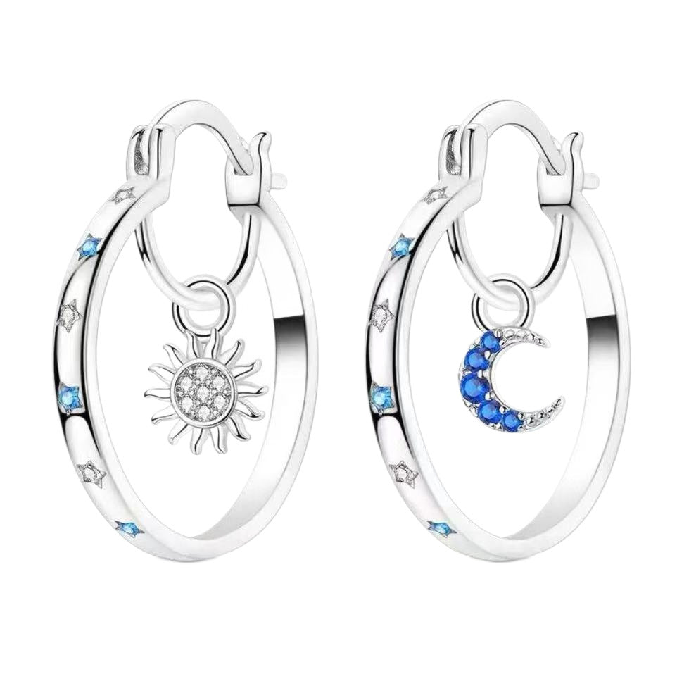 Sun & Moon Cycle Earrings