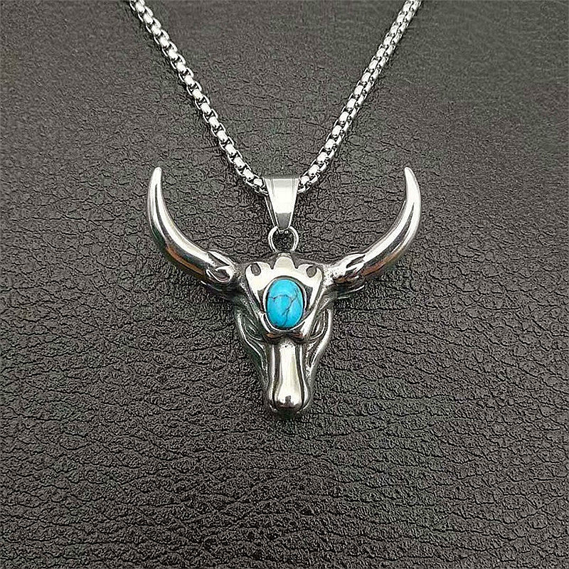 Ethereal Taurus Guardian Necklace