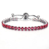 Silver Red Zircon