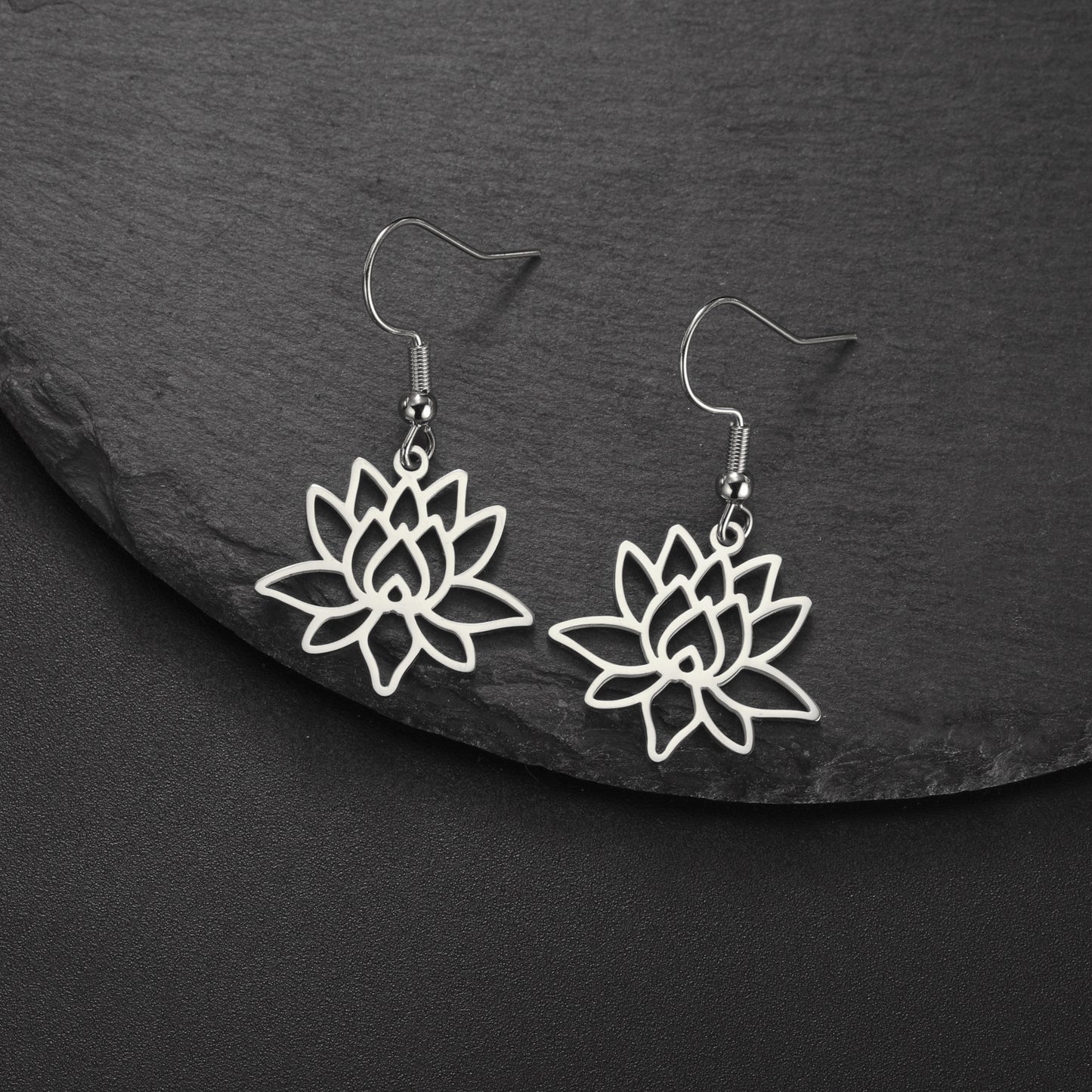 Lotus Radiance Bloom Earrings