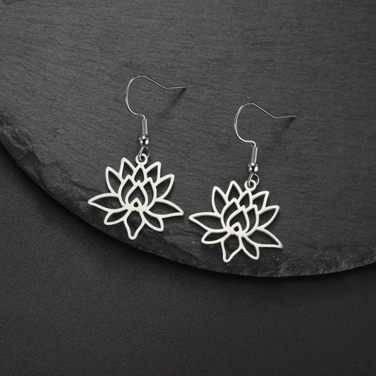 Lotus Radiance Bloom Earrings