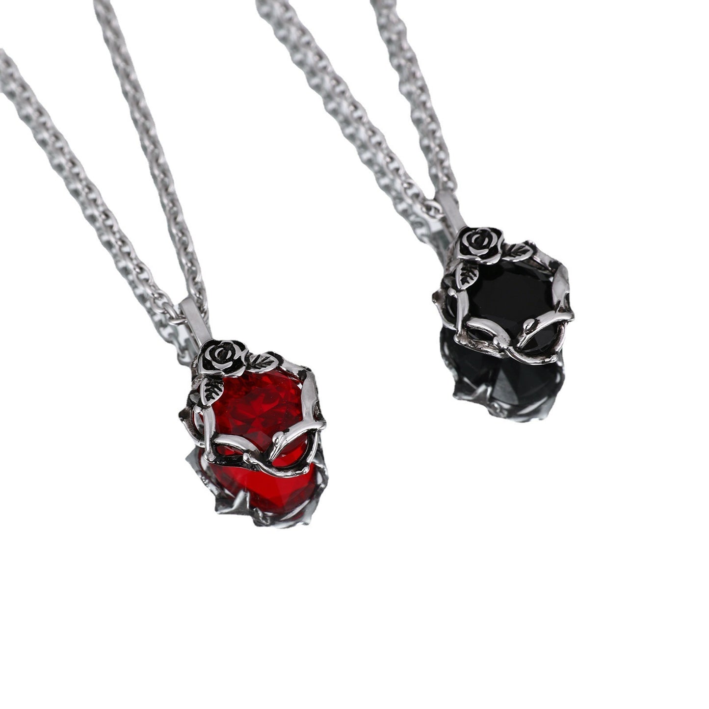 Twilight Rose Necklace