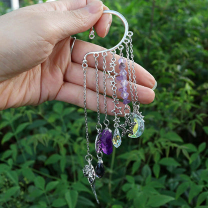 Witchy Crystal Ear Cuff