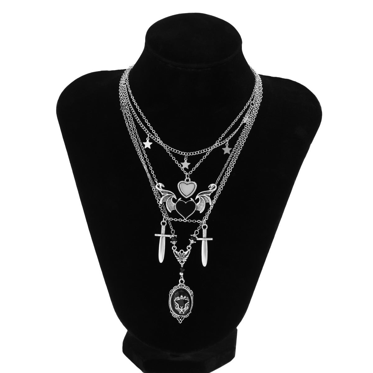 Midnight Rituals: 5 Bewitching Gothic Necklace Assortment