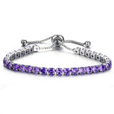 Silver Purple Zircon