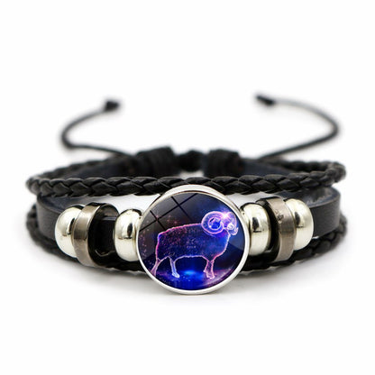 Zodiac Constellation Glow Bracelet