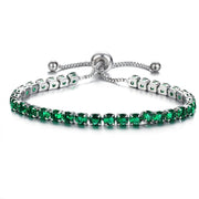 Silver Green Zircon