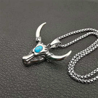 Ethereal Taurus Guardian Necklace