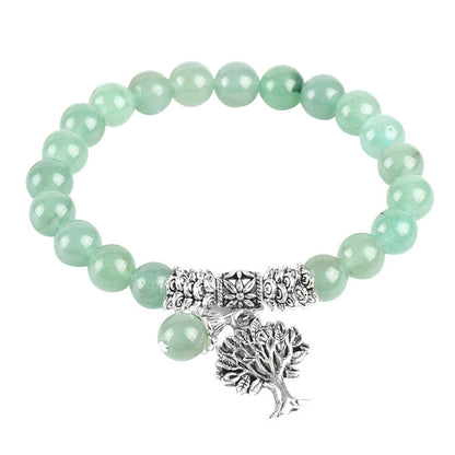 Tree of Life Abundance Aventurine Crystal Bracelet