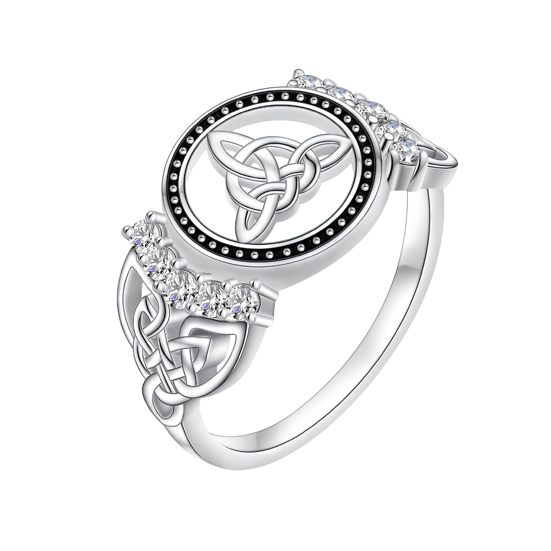 Sacred Triquetra Celtic Ring