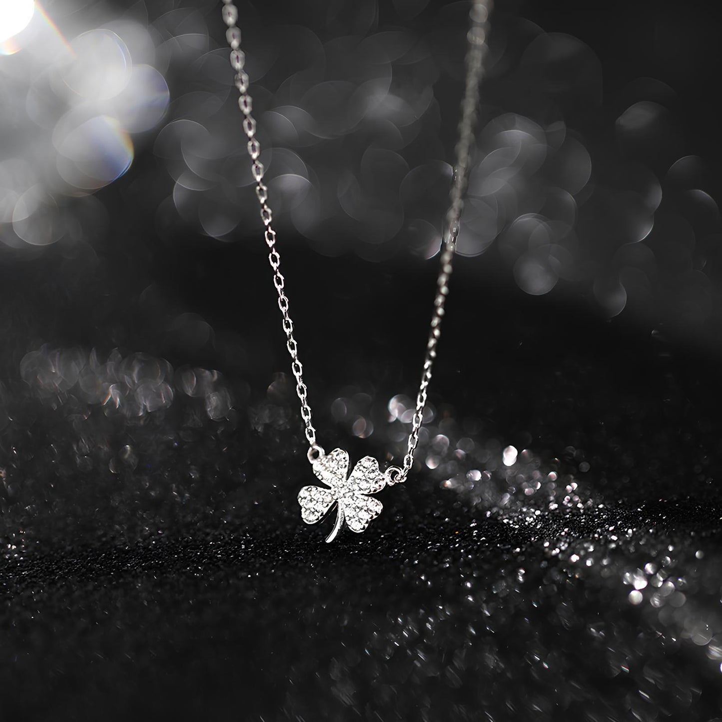 Mystic Cloverlight Luck Necklace