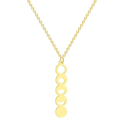 Transformational Moon Phase  Necklace