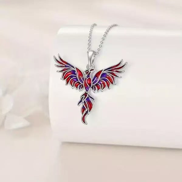Phoenix of Eternal Rebirth Necklace